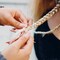 3 Rolls Hair Weaving Thread Professional Hair Extension Tools Sewing Threads and Needles Set Hair Extensions Thread with 3 Pcs C Shaped Needles for Making Wig DIY Hand Sewing Hair Weave Extension